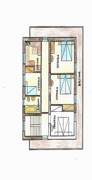 Casa Serac' La Valle Eksteriør billede